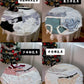 【Panties】Christmas Panty Set (come with fur bag and 4 panties)