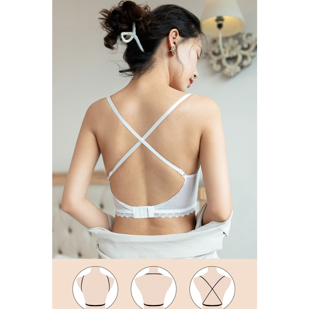 Low back deals strap bra